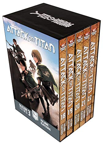Attack on Titan Season 3 Part 2 Manga Box Set (Attack on Titan Manga Box Sets, Band 5)
