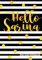 Hello Sarina Dot Grid Notebook: Journal | Punktraster Notizbuch personalisiert mit Namen