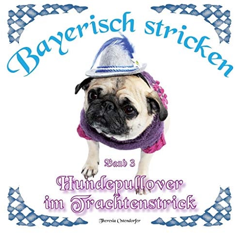 Hundepullover im Trachtenstrick