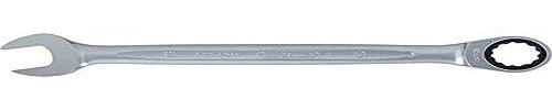 KS Tools - 503.4229 - Clé mixte à cliquet 72 dents Gearplus - 32 mm - Finition satinée - Chrome vanadium