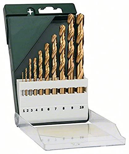 Bosch DIY 10tlg. Metallbohrer-Set HSS-TiN