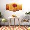 Asir Group LLC 250PUR2914 Fascination décoratif en Panneau MDF Peint Multicolore