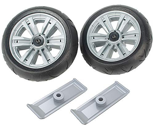 Jobar Offroad-Walker-Set, große, robuste Räder, leicht gleitend, Mobilitätsunterstützung