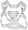 Kaiser Plätzchen Ausstecher Hund, Zoo, Edelstahl, Ausstechform für Kekse, 9 x 8 x 2,5 cm