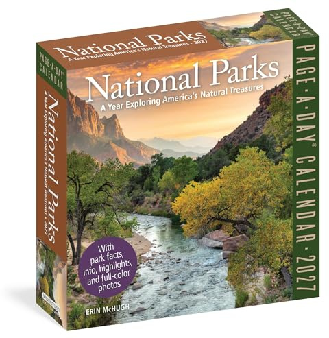 National Parks Page-A-Day® Calendar 2027: A Year Exploring America's Natural Treasures