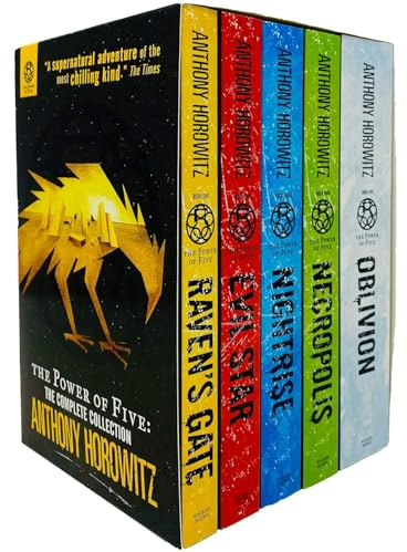 Power of Five Books Collection 5 Books Set by Anthony Horowitz (Raven's Gate, Evil Star, Night Rise, Necropolis and Oblivion)