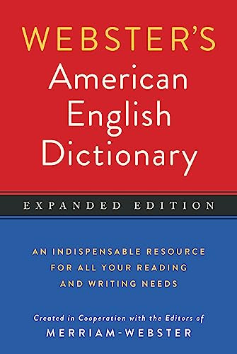 Webster's American English Dictionary, Expanded Edition, Newest Edition