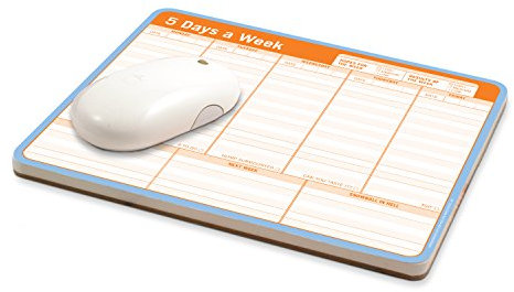 Knock Knock Mousepad: 5 Days a Week,9.5 x 8-inches