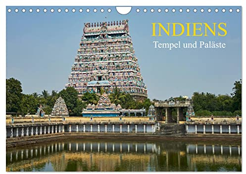 Indiens Tempel und Paläste (Wandkalender 2026 DIN A4 quer), CALVENDO Monatskalender: Einzigartige Kulturdenkmäler in ihrer Exotik und Vollkommenheit ... Vergangenheit wieder (CALVENDO Orte)