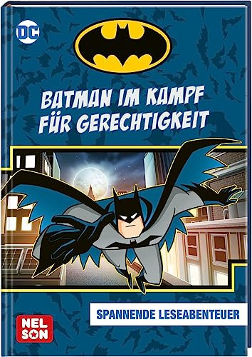 DC Superhelden: Batman im Kampf für Gerechtigkeit: Zwei spannende Leseabenteuer | zum Vorlesen und fortgeschrittenen Selbstlesen für Kinder ab 6 Jahren (DC Universum)