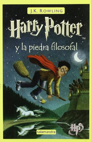 Harry Potter y la piedra filosofal. Harry Potter und der Stein der Weisen, spanische Ausgabe