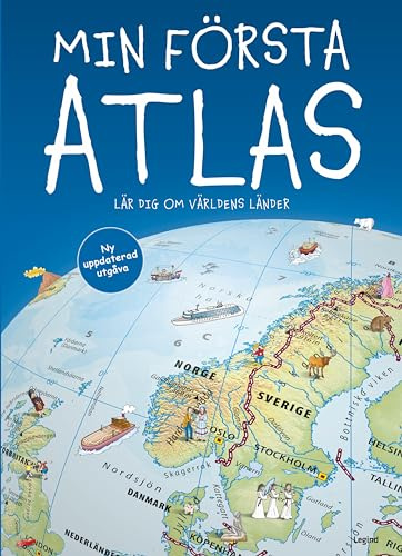 Min första atlas : lär dig om världens länder