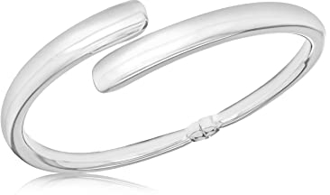 Tuscany Silver Armreif Sterling Silber Überlappend