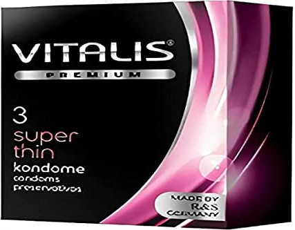 Vitalis super thin, 3er Pack Kondome, 3 Stück