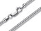 2,2mm Schlangenkette - massiv 925 Silber, Länge wählbar 38-120cm