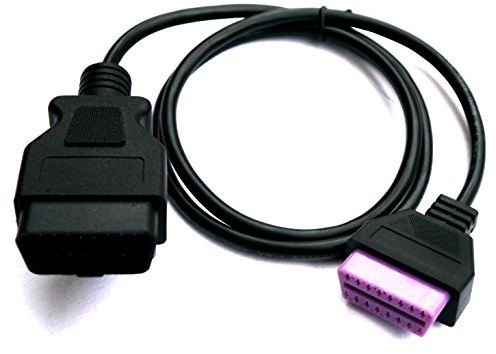 OBD2 Verlängerung 2 Meter Diagnose OBD 16 Pin 1:1 voll belegt Scanner Diagnosegerät AutoDia