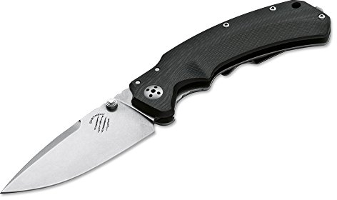Bastinelli Knives R.E.D. Folder Taschenmesser, G10,Titan, schwarz, One Size