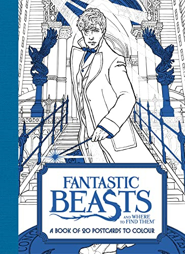 Fantastic Beasts and Where to Find Them: A Book of 20 Postcards to Colour: A Book of 20 Postcards to Color