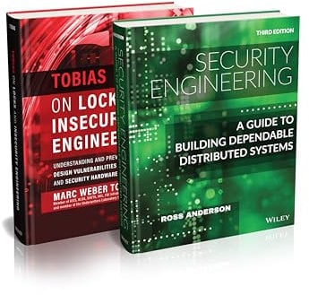 Security Engineering and Tobias on Locks Two-Book Set: A Guide to Building Dependable Distributed Systems / Understanding and Preventing Design Vulnerabilities in Locks, Safes, and Security Hardware