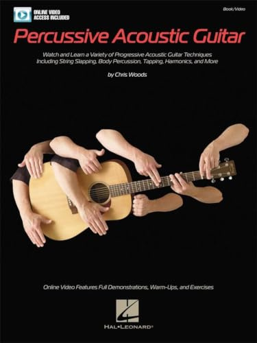 Percussive Acoustic Guitar. Guitar Solo. Includes Media Online