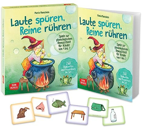 Laute spüren, Reime rühren. Spiele zur phonologischen Bewusstheit für Kinder von 4 bis 7: 120 Silben- und Reimspiele zur spielerischen Sprachförderung