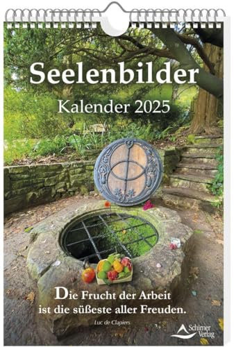 Seelenbilder-Kalender 2025: Wandkalender