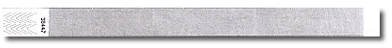 PARTY DISCOUNT Eintrittskontrollband Tystar, 100er Pack, silber