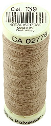 Gutermann Sew All Thread 100M Reel 139 Fawn