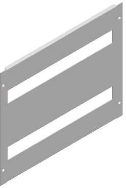 Schneider NSYMUC406 Spacial SF/SM-Frontplatte mit Ausschnitt, 400x600mm, geschraubt