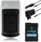 Chargeur und Batterie EN-EL14 Compatible avec Nikon D3100, D3200, D5100, D5200