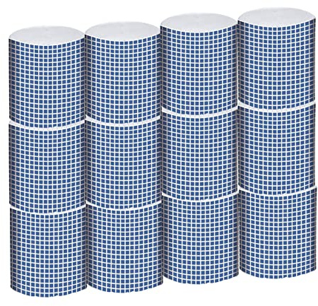 Wattesynthetikrolle, Polsterbinde 3m x 8cm, 12 Stück, 1er Pack (1 x 1 Stück)