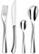 AMEFA - Coffret 24 couverts de table pour 6 personnes - Vision - Acier inoxydable 18/0, Finition Brillante