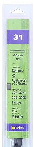 Cartec 648231 1 Scheibenwischer, flach, 40 cm