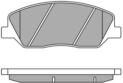 Meyle 025 243 5117/W Brake Pad Set, disc brake