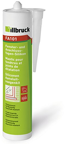 ILLBRUCK 395076 FA101 Fenster-und Anschlussfugen-Silikon 310ml transparent