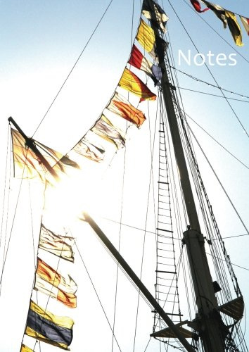 Notizbuch A4 - Segeln (Flaggen): DIN A4 - kariert
