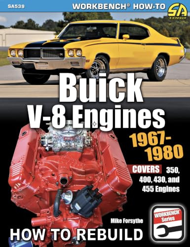 Buick V-8 Engines 1967-1980: How to Rebuild: Covers 350, 400, 430 and 455 Engines
