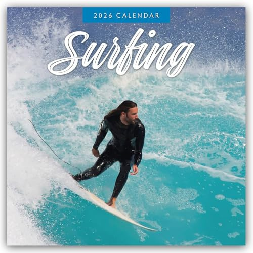 Surfing – Surfen 2026 – 16-Monatskalender: Original Red Robin Publishing Ltd-Kalender [Mehrsprachig] [Kalender] (Wall-Kalender)