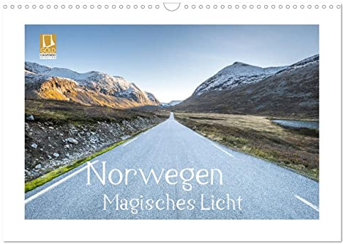 Norwegen Magisches Licht (Wandkalender 2026 DIN A3 quer), CALVENDO Monatskalender: Traumhafte Norwegische Landschaften in einem ganz besonderem Licht. (CALVENDO Natur)