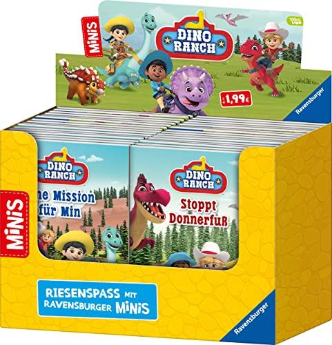 Verkaufs-Kassette Ravensburger Minis 16 - Dino Ranch: Eine Mission für Min / Stoppt Donnerfuß / Dino-Hitze / Der Traum vom Fliegen