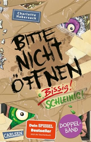 Bitte nicht öffnen: Doppelband (Enthält die Bände 1: Bissig!, 2: Schleimig!): Zwei wildwitzige Abenteuer für Mädchen und Jungen ab 8!