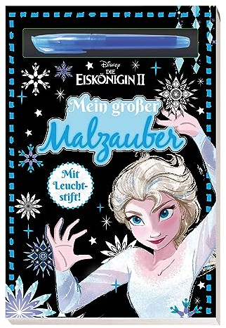 Disney Die Eiskönigin 2: Mein großer Malzauber: Block mit Leuchtstift
