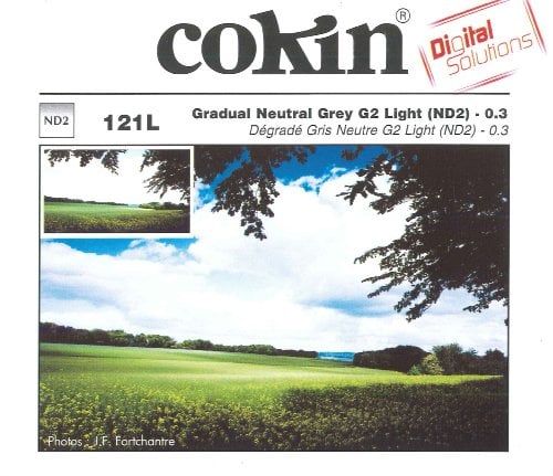 Cokin Graufilter G2 LT(ND2) A121L, Rechteckig