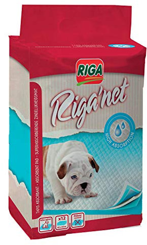 Riga - 3632 - Tapis de Propreté - Net pour Chiens par 12, Taille unique