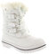 Donna Neve Avvio Nylon Short Inverno Pelliccia Caldo Impermeabile Avvio - Bianco - 41