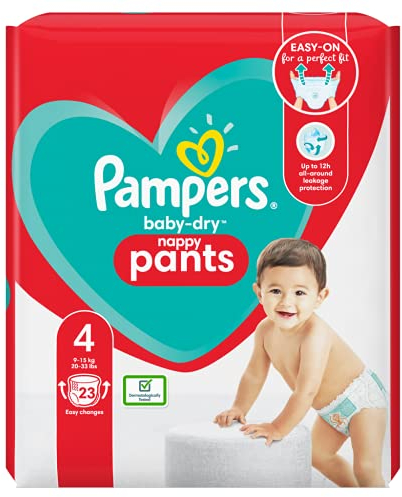 Pampers Easy Up – 22 Stück – Baby Windeln T4 8-15 kg
