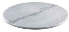 Gris mármol plato 30 cm – redondo de mármol tabla de quesos, tabla para tarta