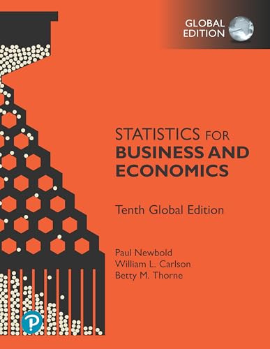 Statistics for Business and Economics, Global Edition