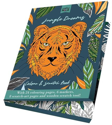 Jungle Dreams: Colour & Scratch Book