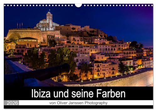 Ibiza und seine Farben (Wandkalender 2026 DIN A3 quer), CALVENDO Monatskalender: Bilder der schönsten Orte auf Ibiza (CALVENDO Orte)